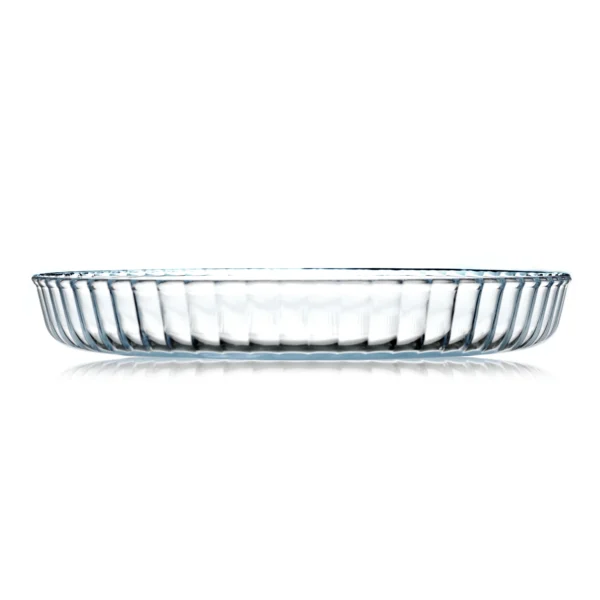 Ovenproof fluted dish