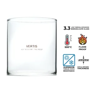 glass cover for diya lamp windproof borosilicate chimney