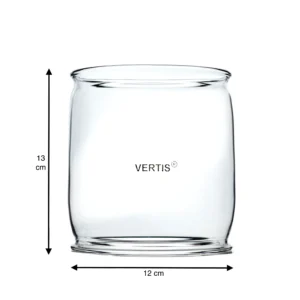 borosilicate diya glass cover 5 inch heat resistant flameproof designer