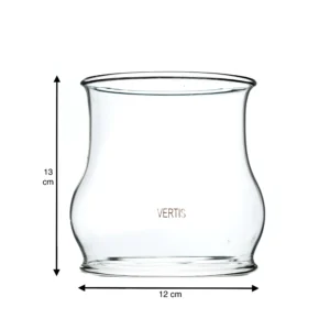 borosilicate diya glass cover 5 inch heat resistant flameproof designer curved