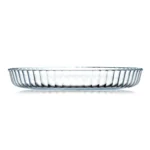 Ovenproof fluted dish