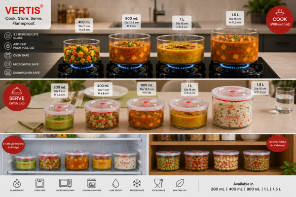 Cook Store Serve Essentials Combo-2 | 5 piece Set